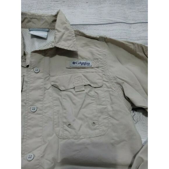 10/12 Columbia PFG Button Up Shirt - Picture 2 of 5